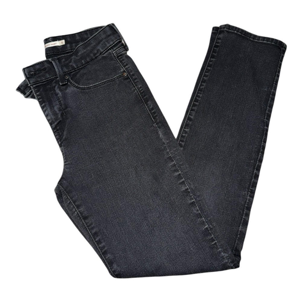 Women’s Levi’s Black Classic Mid Rise Skinny Jeans - 6